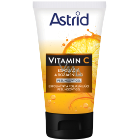 Astrid Vitamin C exfoliační a rozjasňující peelingový gel 150 ml