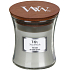 WoodWick Fireside - Oheň v krbu vonná svíčka s dřevěným knotem a víčkem sklo malá 85 g