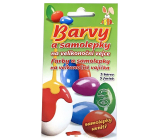 Aroco Aroma Barvy a samolepky na velikonoční vejce 5 barev 25 g