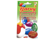 Aroco Aroma Barvy a samolepky na velikonoční vejce 5 barev 25 g