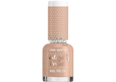 Miss Sporty Naturally Perfect lak na nehty 019 Chocolate Pudding 8 ml