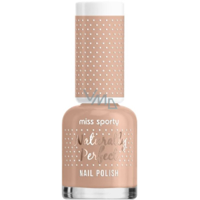 Miss Sporty Naturally Perfect lak na nehty 019 Chocolate Pudding 8 ml