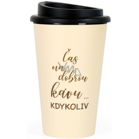 Albi Eco Termohrnek na cesty Čas na dobrou kávu ... kdykoliv 350 ml
