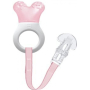 Mam Mini Cooler & Clip lehké kousátko s chladící částí a páskem pro děti 2+ měsíců Růžové