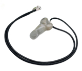 Labradorit Penis amulet pro plodnost, přívěsek přírodní kámen ručně broušený 3 cm, kámen splněných snů