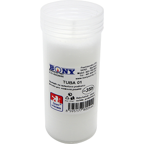 Bony svíčka hřbitovní, náhradní náplň 03, průměr 4,8 cm, výška 12 cm, hoření 35 h, 110 g Bony svíčka hřbitovní, náhradní náplň 03, průměr 4,8 cm, výška 12 cm, hoření 35 h, 110 g