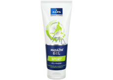 Alpa Sport Star Relax Sport po výkonu masážní gel s mentolem, methylsalicylátem a bylinný extrakty 210 ml