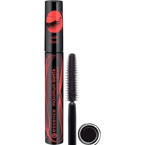 Essence Maximum Length Volume řasenka odstín černá 8 ml