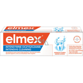 Elmex Intensive Cleaning zubní pasta pro hladké a přirozeně bílé zuby 50 ml