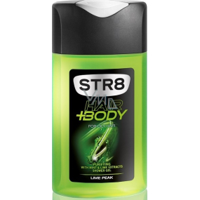 Str8 Lime Peak sprchový gel pro muže 250 ml