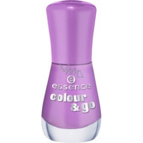Essence Colour & Go lak na nehty 174 Purple Sugar 8 ml