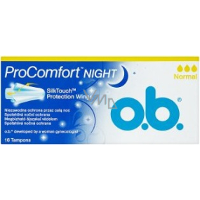o.b. ProComfort Night Normal tampony 16 kusů