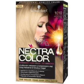 Schwarzkopf Nectra Color barva na vlasy 1010 Stříbřitě plavý