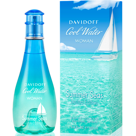 Davidoff Cool Water Summer Seas Woman toaletní voda 100 ml