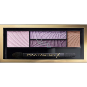 Max Factor Smokey Eye Drama Kit 2v1 oční stíny a pudr na obočí 04 Luxe Lilacs 1,8 g