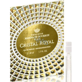 Marina de Bourbon Cristal Royal parfémovaná voda pro ženy 1 ml s rozprašovačem, vialka