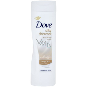 Dove Silk Glow Silky Shimmer vyživující tělové mléko 250 ml