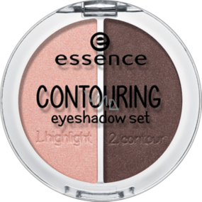 Essence Contouring Eyeshadow Set sada očních stínů 03 Roses Meet Mahagony 5 g