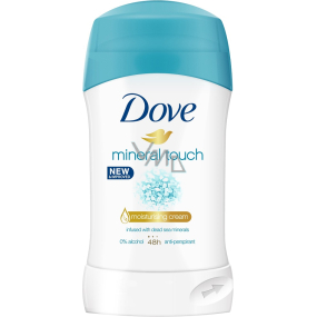 Dove Mineral Touch antiperspirant deodorant stick pro ženy 40 ml