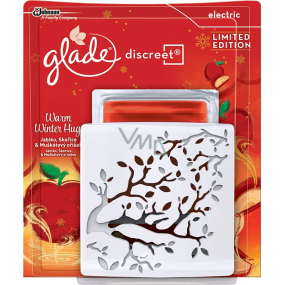 Glade Discreet Warm Winter Hug Apple, Cinnamon & Nutmeg osvěžovač vzduchu náhradní náplň 8 g