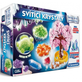 Albi Svítící krystaly Experimentální sada s krystaly 8+