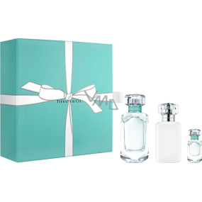 Tiffany & Co. Tiffany parfémovaná voda pro ženy 75 ml + parfémovaná voda 5 ml + tělové mléko 100 ml, dárková sada