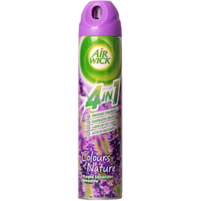 Air Wick Purple Lavender Meadow - Fialové levandulové louky 4v1 osvěžovač vzduchu sprej 240 ml