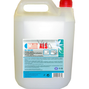 Milli Als profesionální antimikrobiální tekuté mýdlo čisté bez parfemace 5 l