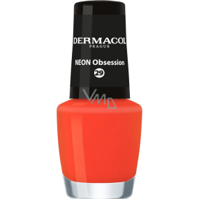 Dermacol Neon Nail Polish Neonový lak na nehty 29 Neon Obsession 5 ml