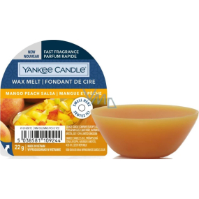 Yankee Candle Mango Peach Salsa - Salsa z manga a broskví vonný vosk do aromalampy 22 g