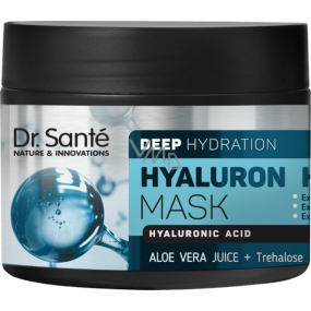 Dr. Santé Hyaluron Hair Deep Hydration maska pro suché, matné a lámavé vlasy 300 ml