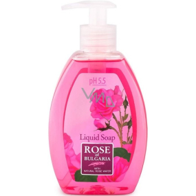 Rose of Bulgaria Tekuté mýdlo s růžovou vodou 300 ml