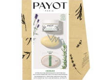 Payot Box Herbier Creme Universelle BIO univerzální pleťový krém s levandulovým olejem 50 ml + Tuhý vyživující krém na tělo a obličej s esenciálním olejem rozmarýnu 1 kus + Rukavice z lufy 1 kus, kosmetická sada 2022