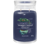 Yankee Candle Lakefront Lodge - Chata u jezera vonná svíčka Signature velká sklo 2 knoty 567 g