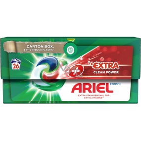 Ariel Extra Clean Power gelové kapsle univerzální na praní 26 kusů
