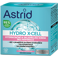 Astrid krém hydro X-Cell zklidňující pro citlivou pleť, 50 ml