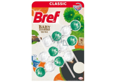Bref Classic 4 Baby Boomers WC blok pro hygienickou čistotu a svěžest Vaší toalety 3 x 50 g