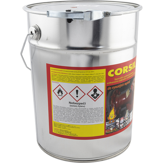Corsil základní antikorozní barva do teplot 550 °C, 0840 červenohnědá, 10 kg