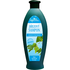 Herbavera březový šampon na mastné vlasy, 550 ml