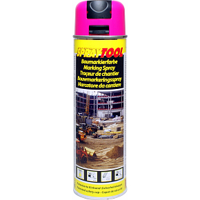 Spraytool značkovací sprej růžový, 500 ml Spraytool značkovací sprej růžový, 500 ml
