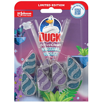 Duck WC závěs Active Clean Duo Violet, 2x 36 g