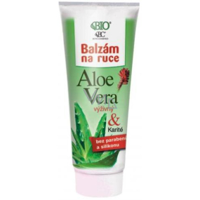 Bione Cosmetics Aloe Vera balzám na ruce pro všechny typy pokožky 205 ml