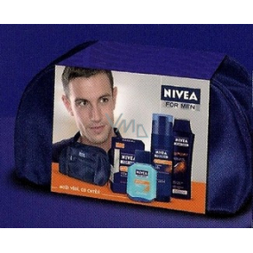 Nivea Men Sport gel na holení + voda po holení + šampon kosmetická sada