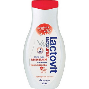 Lactovit Lactourea regenerační tělové mléko 400 ml