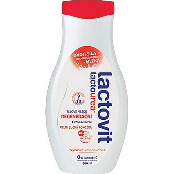 Lactovit Lactourea regenerační tělové mléko 400 ml