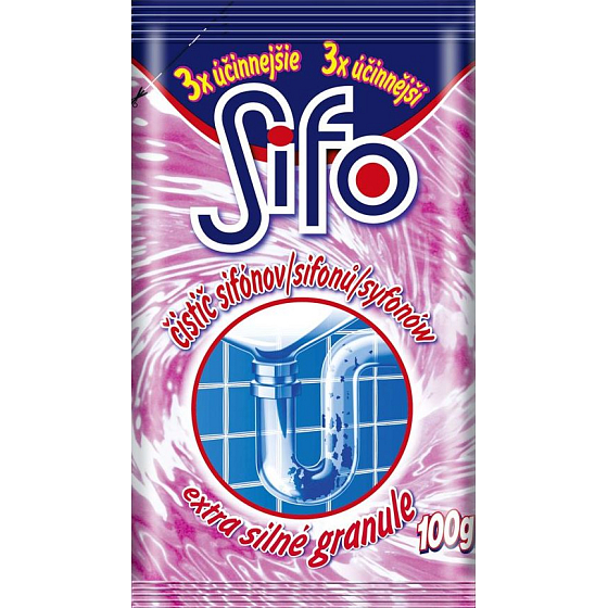 Sifo Čistič sifonů odpadů a potrubí 100 g