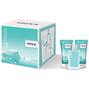 Mexx Ice Touch Woman toaletní voda 30 ml + sprchový gel 50 ml + tělové mléko 50 ml, dárková sada