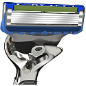 Gillette Fusion ProGlide Flexball Power Silver holicí strojek + náhradní hlavice 1 kus + baterie 1 kus, pro muže