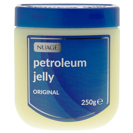 Nuagé Petroleum Jelly Original petrolejová mast na suchou, popraskanou pokožku, opruzeniny, oleženiny, omrzliny 250 ml
