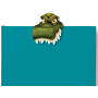 If Teeth Marks Bookmarks Zubatá záložka T - Rex 97 x 17 x 200 mm